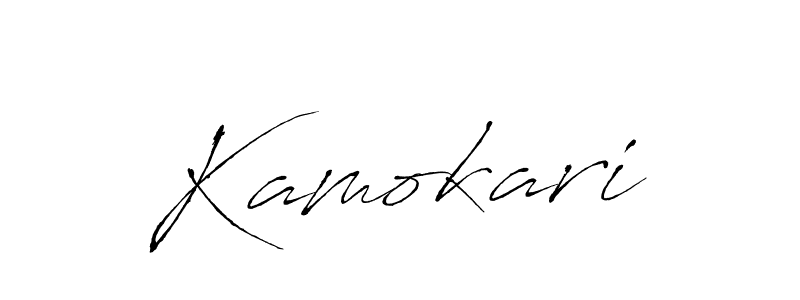 if you are searching for the best signature style for your name Kamokari. so please give up your signature search. here we have designed multiple signature styles  using Antro_Vectra. Kamokari signature style 6 images and pictures png