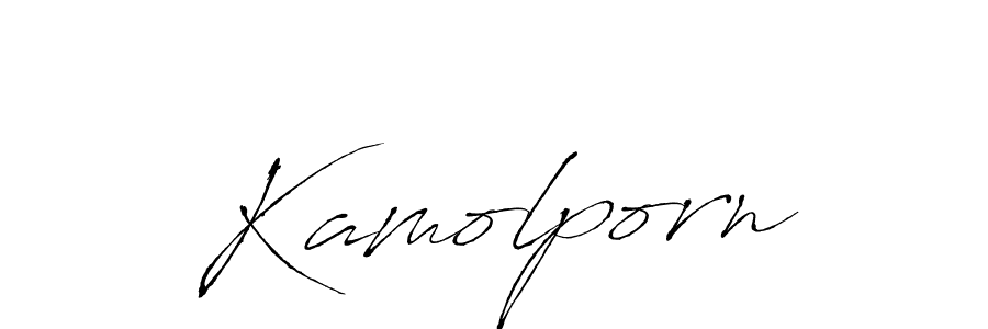 It looks lik you need a new signature style for name Kamolporn. Design unique handwritten (Antro_Vectra) signature with our free signature maker in just a few clicks. Kamolporn signature style 6 images and pictures png