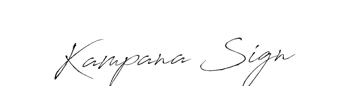 Make a short Kampana Sign signature style. Manage your documents anywhere anytime using Antro_Vectra. Create and add eSignatures, submit forms, share and send files easily. Kampana Sign signature style 6 images and pictures png