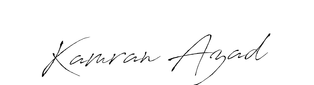 Also we have Kamran Azad name is the best signature style. Create professional handwritten signature collection using Antro_Vectra autograph style. Kamran Azad signature style 6 images and pictures png