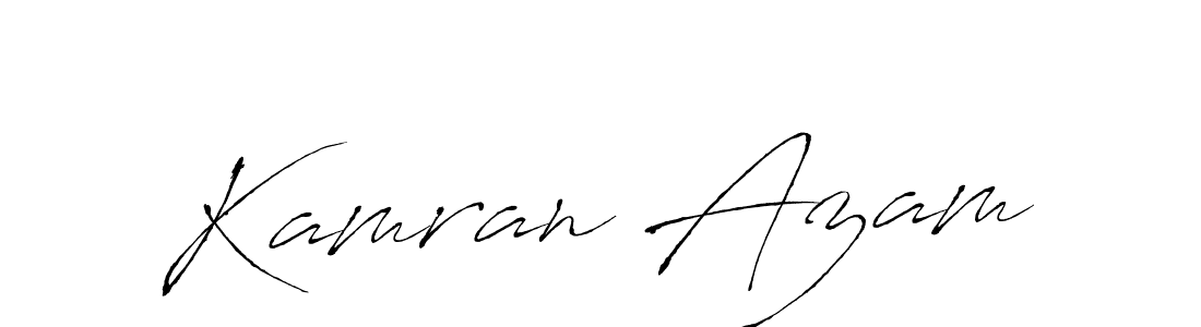 Also we have Kamran Azam name is the best signature style. Create professional handwritten signature collection using Antro_Vectra autograph style. Kamran Azam signature style 6 images and pictures png