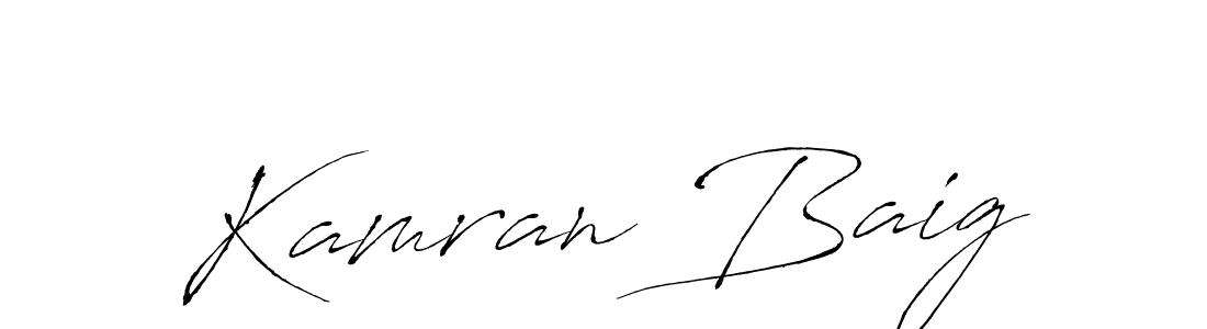 if you are searching for the best signature style for your name Kamran Baig. so please give up your signature search. here we have designed multiple signature styles  using Antro_Vectra. Kamran Baig signature style 6 images and pictures png
