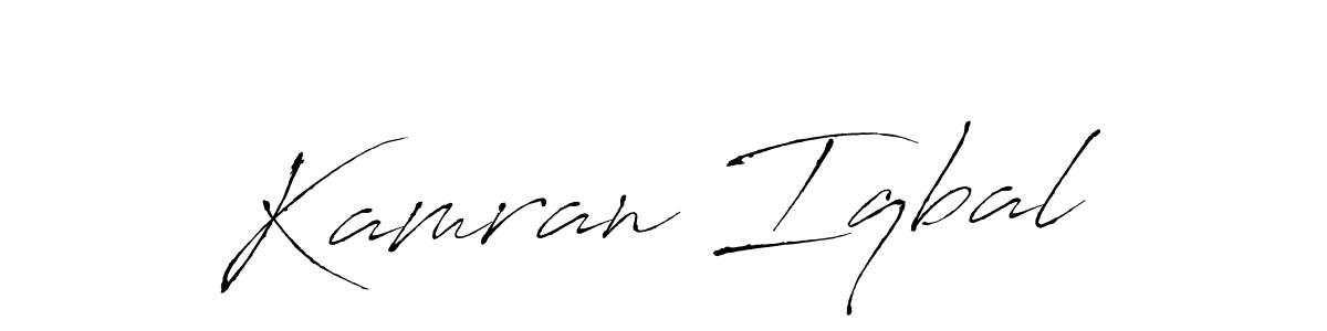 Use a signature maker to create a handwritten signature online. With this signature software, you can design (Antro_Vectra) your own signature for name Kamran Iqbal. Kamran Iqbal signature style 6 images and pictures png