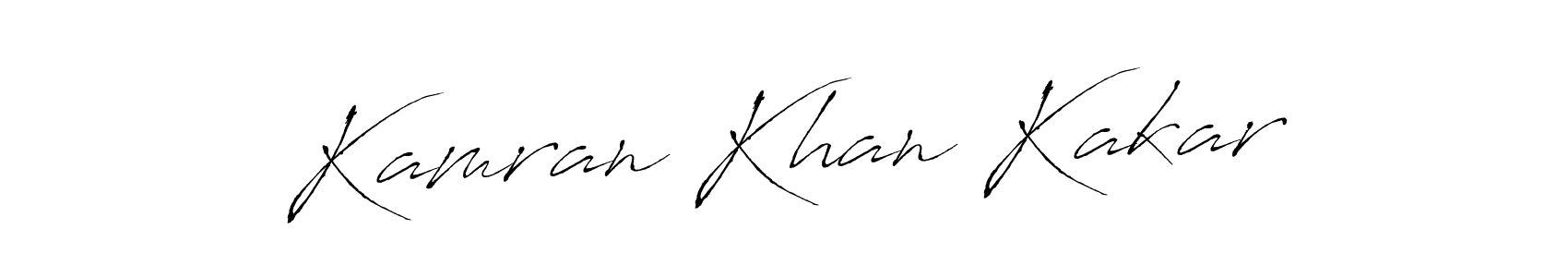 Make a beautiful signature design for name Kamran Khan Kakar. With this signature (Antro_Vectra) style, you can create a handwritten signature for free. Kamran Khan Kakar signature style 6 images and pictures png