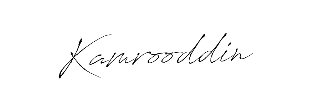 The best way (Antro_Vectra) to make a short signature is to pick only two or three words in your name. The name Kamrooddin include a total of six letters. For converting this name. Kamrooddin signature style 6 images and pictures png