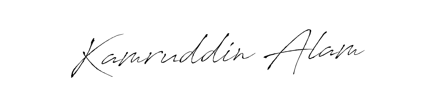 Use a signature maker to create a handwritten signature online. With this signature software, you can design (Antro_Vectra) your own signature for name Kamruddin Alam. Kamruddin Alam signature style 6 images and pictures png