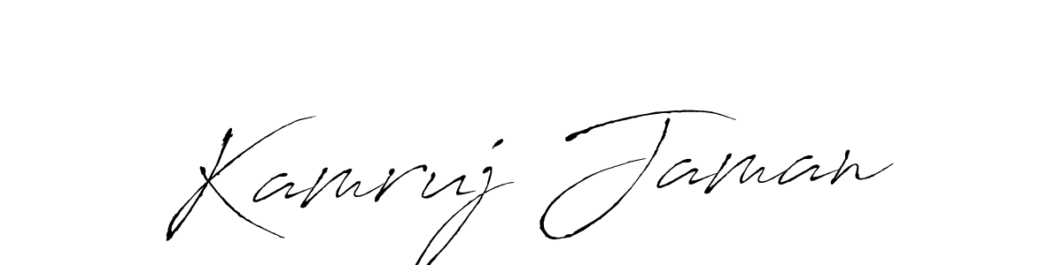 Make a beautiful signature design for name Kamruj Jaman. Use this online signature maker to create a handwritten signature for free. Kamruj Jaman signature style 6 images and pictures png