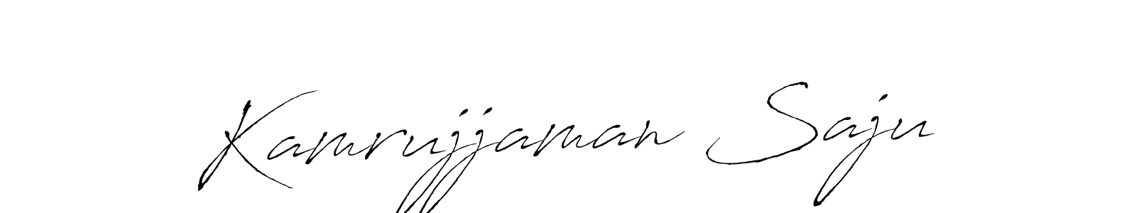 How to make Kamrujjaman Saju signature? Antro_Vectra is a professional autograph style. Create handwritten signature for Kamrujjaman Saju name. Kamrujjaman Saju signature style 6 images and pictures png