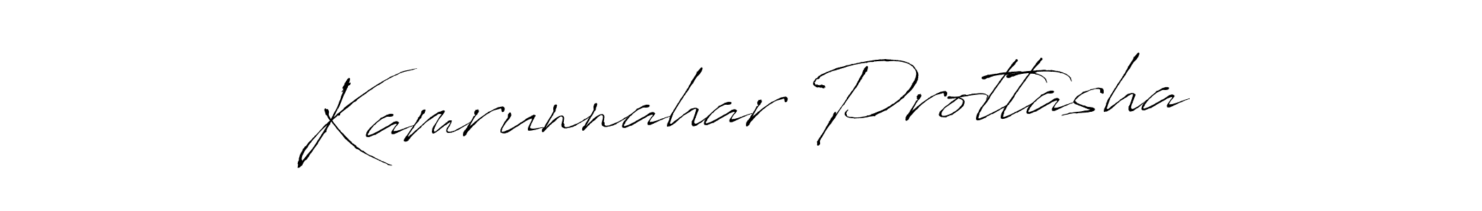 Make a short Kamrunnahar Prottasha signature style. Manage your documents anywhere anytime using Antro_Vectra. Create and add eSignatures, submit forms, share and send files easily. Kamrunnahar Prottasha signature style 6 images and pictures png