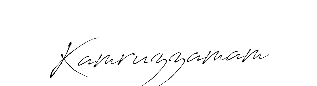 Kamruzzamam stylish signature style. Best Handwritten Sign (Antro_Vectra) for my name. Handwritten Signature Collection Ideas for my name Kamruzzamam. Kamruzzamam signature style 6 images and pictures png