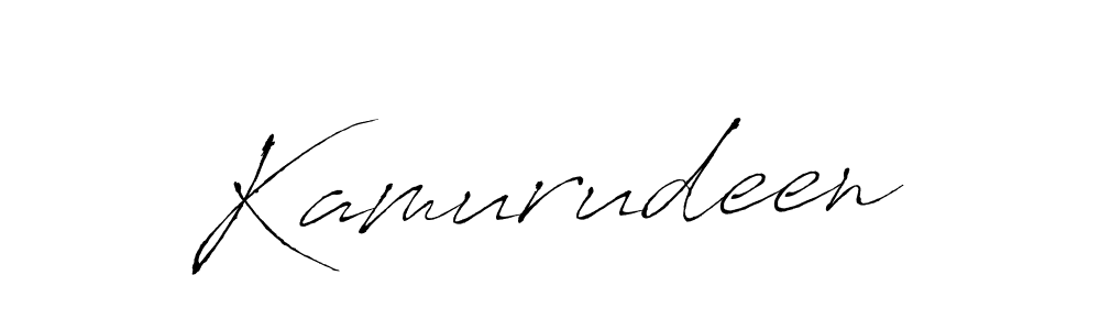 How to make Kamurudeen name signature. Use Antro_Vectra style for creating short signs online. This is the latest handwritten sign. Kamurudeen signature style 6 images and pictures png