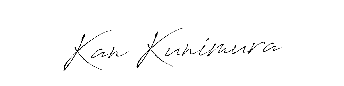 Use a signature maker to create a handwritten signature online. With this signature software, you can design (Antro_Vectra) your own signature for name Kan Kunimura. Kan Kunimura signature style 6 images and pictures png