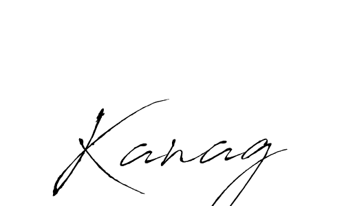 You should practise on your own different ways (Antro_Vectra) to write your name (Kanag) in signature. don't let someone else do it for you. Kanag signature style 6 images and pictures png