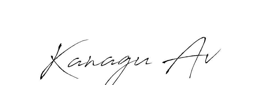 Also You can easily find your signature by using the search form. We will create Kanagu Av name handwritten signature images for you free of cost using Antro_Vectra sign style. Kanagu Av signature style 6 images and pictures png