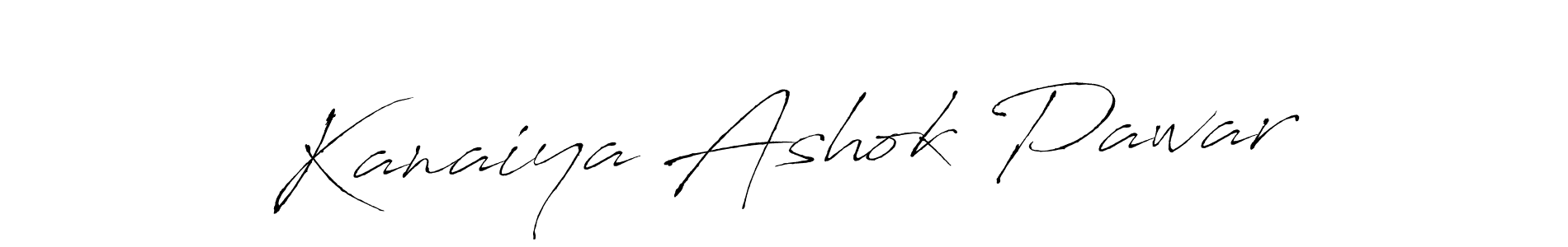 Similarly Antro_Vectra is the best handwritten signature design. Signature creator online .You can use it as an online autograph creator for name Kanaiya Ashok Pawar. Kanaiya Ashok Pawar signature style 6 images and pictures png