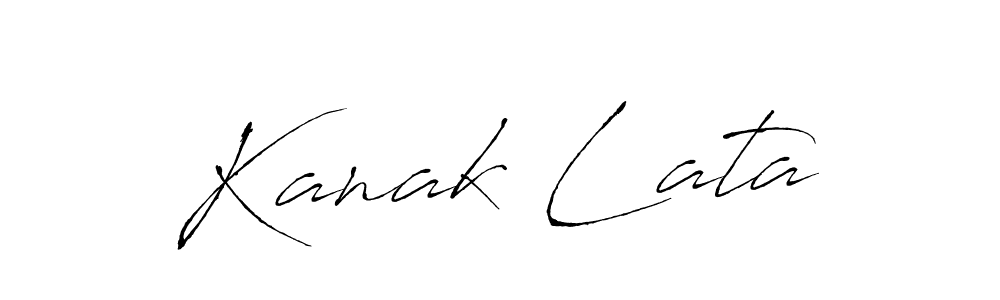 Make a beautiful signature design for name Kanak Lata. Use this online signature maker to create a handwritten signature for free. Kanak Lata signature style 6 images and pictures png