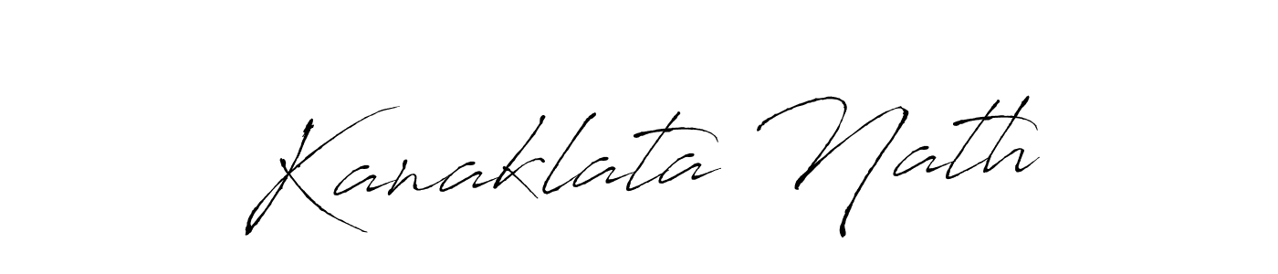 Antro_Vectra is a professional signature style that is perfect for those who want to add a touch of class to their signature. It is also a great choice for those who want to make their signature more unique. Get Kanaklata Nath name to fancy signature for free. Kanaklata Nath signature style 6 images and pictures png