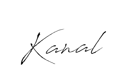 How to make Kanal signature? Antro_Vectra is a professional autograph style. Create handwritten signature for Kanal name. Kanal signature style 6 images and pictures png