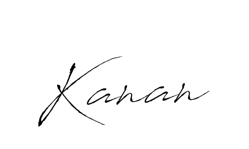 Also we have Kanan name is the best signature style. Create professional handwritten signature collection using Antro_Vectra autograph style. Kanan signature style 6 images and pictures png