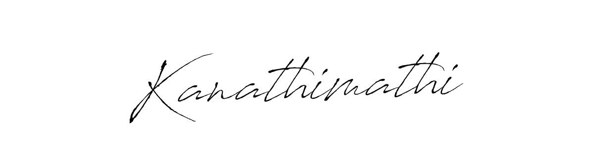 Also we have Kanathimathi name is the best signature style. Create professional handwritten signature collection using Antro_Vectra autograph style. Kanathimathi signature style 6 images and pictures png