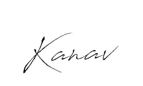 How to Draw Kanav signature style? Antro_Vectra is a latest design signature styles for name Kanav. Kanav signature style 6 images and pictures png