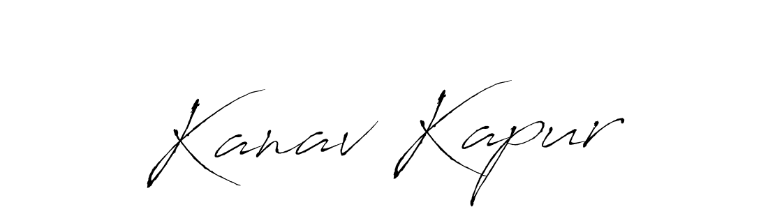 You should practise on your own different ways (Antro_Vectra) to write your name (Kanav Kapur) in signature. don't let someone else do it for you. Kanav Kapur signature style 6 images and pictures png
