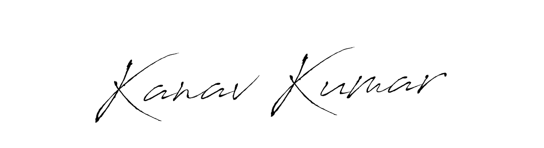 It looks lik you need a new signature style for name Kanav Kumar. Design unique handwritten (Antro_Vectra) signature with our free signature maker in just a few clicks. Kanav Kumar signature style 6 images and pictures png