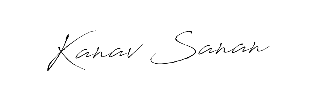 Here are the top 10 professional signature styles for the name Kanav Sanan. These are the best autograph styles you can use for your name. Kanav Sanan signature style 6 images and pictures png