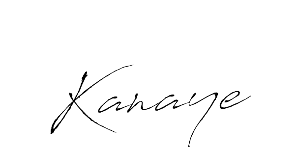 Also we have Kanaye name is the best signature style. Create professional handwritten signature collection using Antro_Vectra autograph style. Kanaye signature style 6 images and pictures png