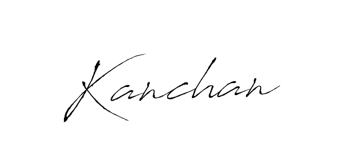 The best way (Antro_Vectra) to make a short signature is to pick only two or three words in your name. The name Kanchan include a total of six letters. For converting this name. Kanchan signature style 6 images and pictures png