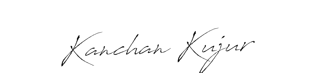 Design your own signature with our free online signature maker. With this signature software, you can create a handwritten (Antro_Vectra) signature for name Kanchan Kujur. Kanchan Kujur signature style 6 images and pictures png