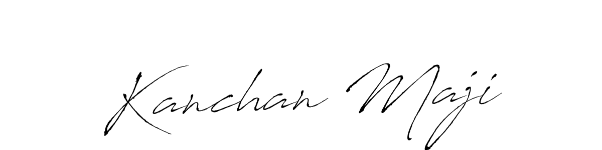 How to Draw Kanchan Maji signature style? Antro_Vectra is a latest design signature styles for name Kanchan Maji. Kanchan Maji signature style 6 images and pictures png