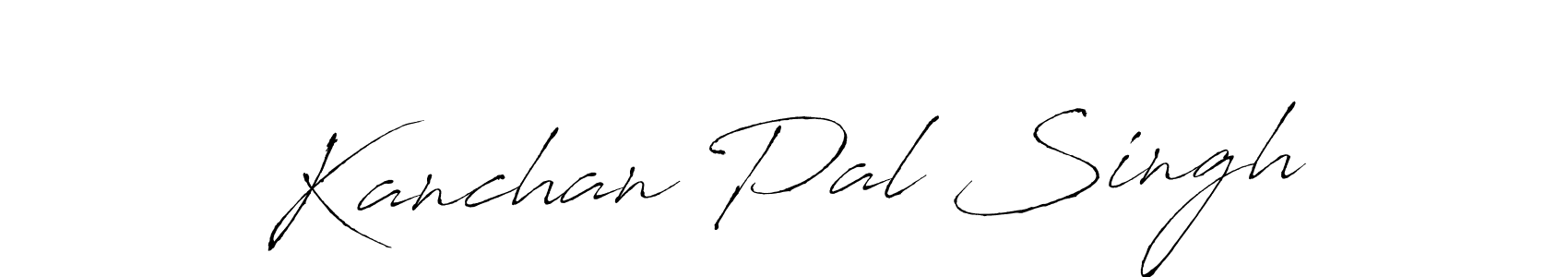 You should practise on your own different ways (Antro_Vectra) to write your name (Kanchan Pal Singh) in signature. don't let someone else do it for you. Kanchan Pal Singh signature style 6 images and pictures png