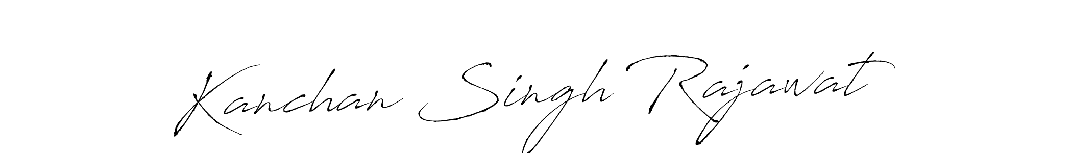 Make a short Kanchan Singh Rajawat signature style. Manage your documents anywhere anytime using Antro_Vectra. Create and add eSignatures, submit forms, share and send files easily. Kanchan Singh Rajawat signature style 6 images and pictures png