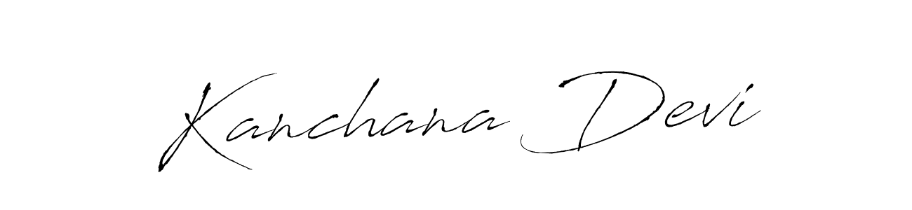 Antro_Vectra is a professional signature style that is perfect for those who want to add a touch of class to their signature. It is also a great choice for those who want to make their signature more unique. Get Kanchana Devi name to fancy signature for free. Kanchana Devi signature style 6 images and pictures png