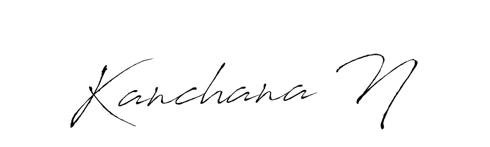 Here are the top 10 professional signature styles for the name Kanchana N. These are the best autograph styles you can use for your name. Kanchana N signature style 6 images and pictures png