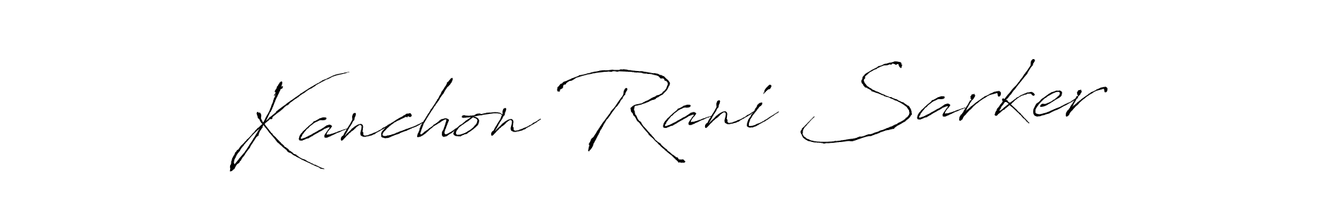 How to Draw Kanchon Rani Sarker signature style? Antro_Vectra is a latest design signature styles for name Kanchon Rani Sarker. Kanchon Rani Sarker signature style 6 images and pictures png