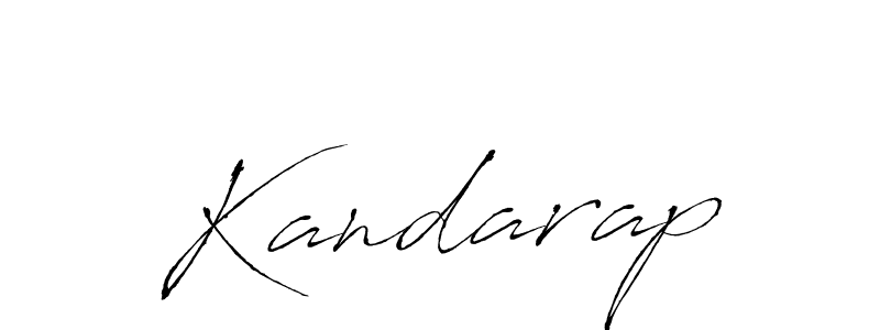 if you are searching for the best signature style for your name Kandarap. so please give up your signature search. here we have designed multiple signature styles  using Antro_Vectra. Kandarap signature style 6 images and pictures png
