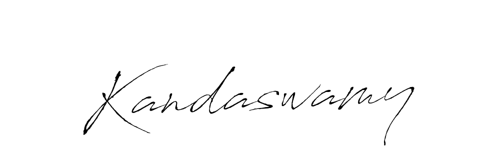 How to make Kandaswamy name signature. Use Antro_Vectra style for creating short signs online. This is the latest handwritten sign. Kandaswamy signature style 6 images and pictures png