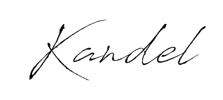 Get an exclusive digital autograph for Kandel. The Antro_Vectra typeface captures the charm of real penmanship on paper. Kandel signature style 6 images and pictures png