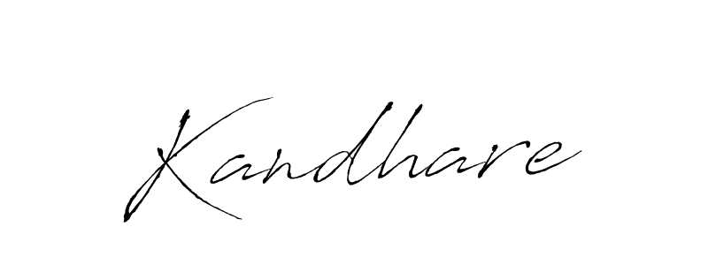 Here are the top 10 professional signature styles for the name Kandhare. These are the best autograph styles you can use for your name. Kandhare signature style 6 images and pictures png