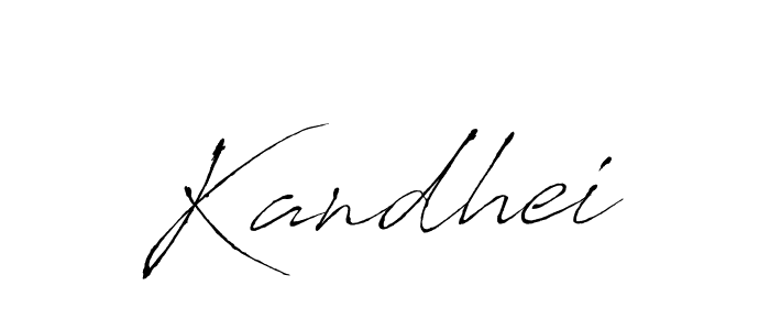 You should practise on your own different ways (Antro_Vectra) to write your name (Kandhei) in signature. don't let someone else do it for you. Kandhei signature style 6 images and pictures png