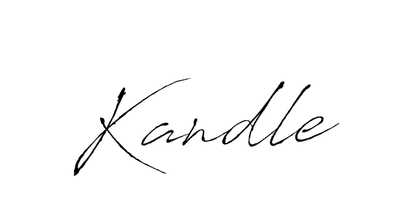 How to Draw Kandle signature style? Antro_Vectra is a latest design signature styles for name Kandle. Kandle signature style 6 images and pictures png