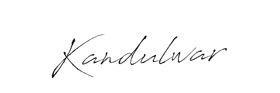 Here are the top 10 professional signature styles for the name Kandulwar. These are the best autograph styles you can use for your name. Kandulwar signature style 6 images and pictures png