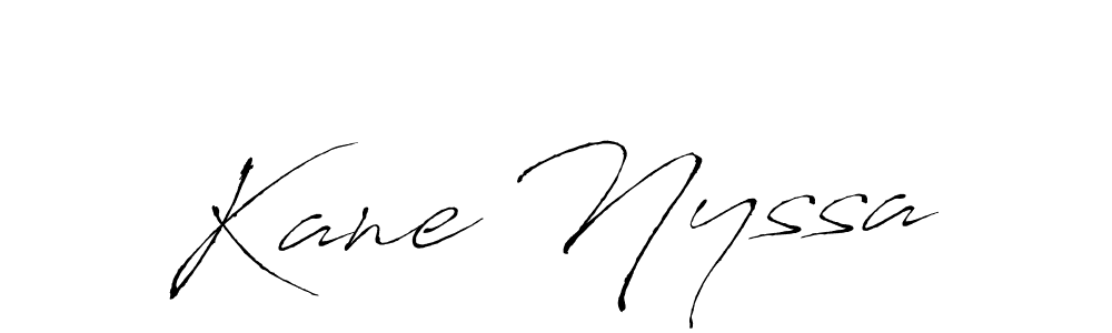 You can use this online signature creator to create a handwritten signature for the name Kane Nyssa. This is the best online autograph maker. Kane Nyssa signature style 6 images and pictures png