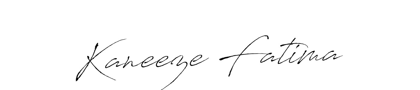 Antro_Vectra is a professional signature style that is perfect for those who want to add a touch of class to their signature. It is also a great choice for those who want to make their signature more unique. Get Kaneeze Fatima name to fancy signature for free. Kaneeze Fatima signature style 6 images and pictures png