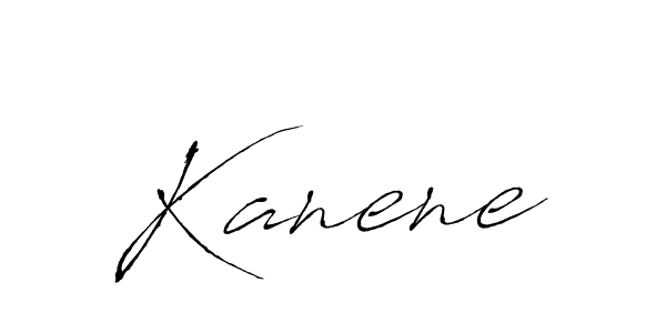 Also we have Kanene name is the best signature style. Create professional handwritten signature collection using Antro_Vectra autograph style. Kanene signature style 6 images and pictures png