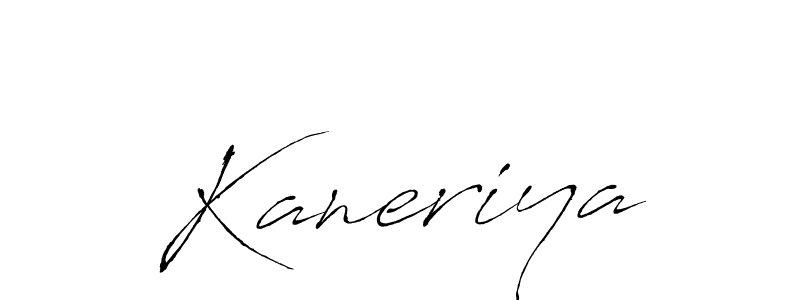Antro_Vectra is a professional signature style that is perfect for those who want to add a touch of class to their signature. It is also a great choice for those who want to make their signature more unique. Get Kaneriya name to fancy signature for free. Kaneriya signature style 6 images and pictures png