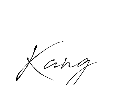 Antro_Vectra is a professional signature style that is perfect for those who want to add a touch of class to their signature. It is also a great choice for those who want to make their signature more unique. Get Kang name to fancy signature for free. Kang signature style 6 images and pictures png