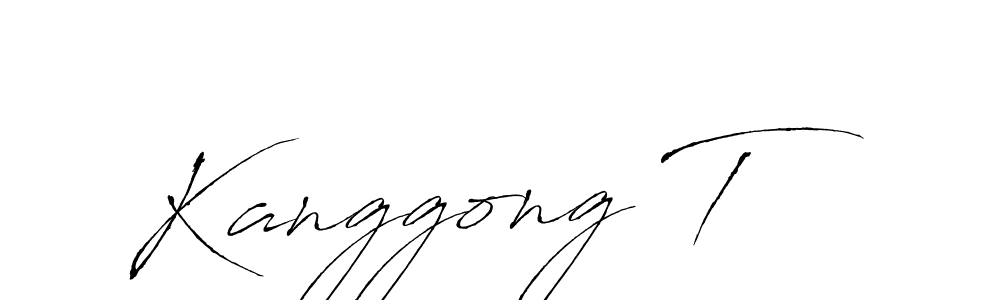 Also You can easily find your signature by using the search form. We will create Kanggong T name handwritten signature images for you free of cost using Antro_Vectra sign style. Kanggong T signature style 6 images and pictures png